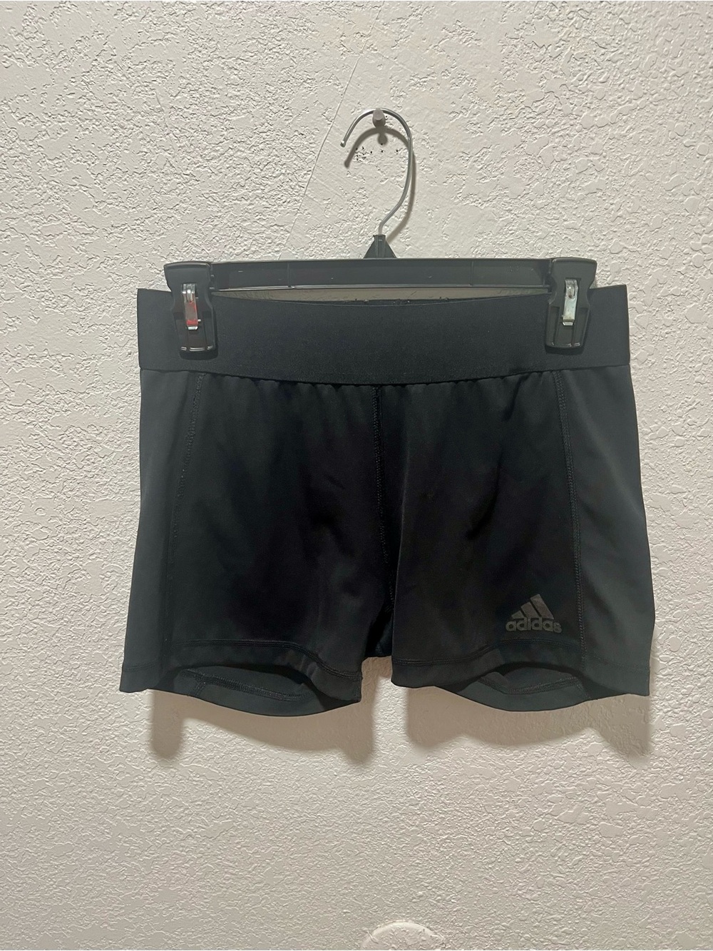 Adidas Aeroready Black 3in Athletic Training Compression Shorts with Logo